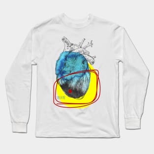 With Ukraine in my heart. Long Sleeve T-Shirt